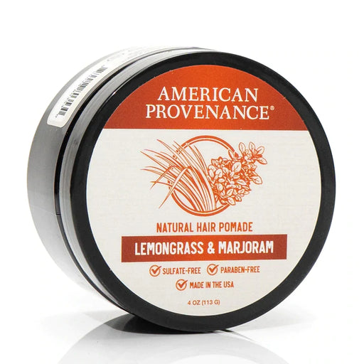 American Provenance Hair Pomade Lemongrass Marjoram  - 4 Oz - Cozy Farm 