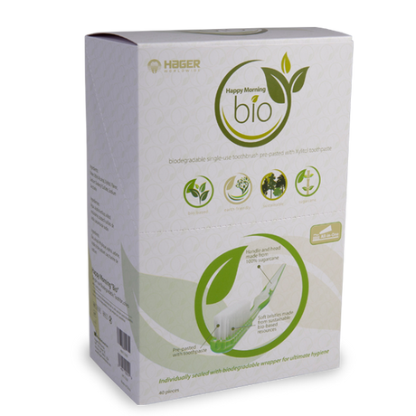 Hager Pharma - Tbrsh Hpy Mrng Bio Toothpaste (Pack of 40) - Cozy Farm 
