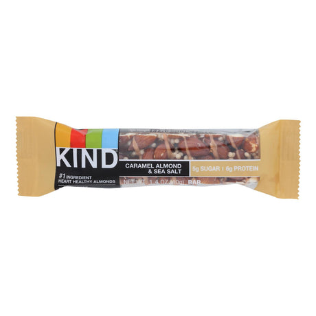 Kind Caramel Almond Sea Salt Bar, 1.4 Oz Bar (12-Pack) - Cozy Farm 