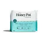 The Honey Pot Super Herbal Menstrual Pads (Pack of 16) - Cozy Farm 