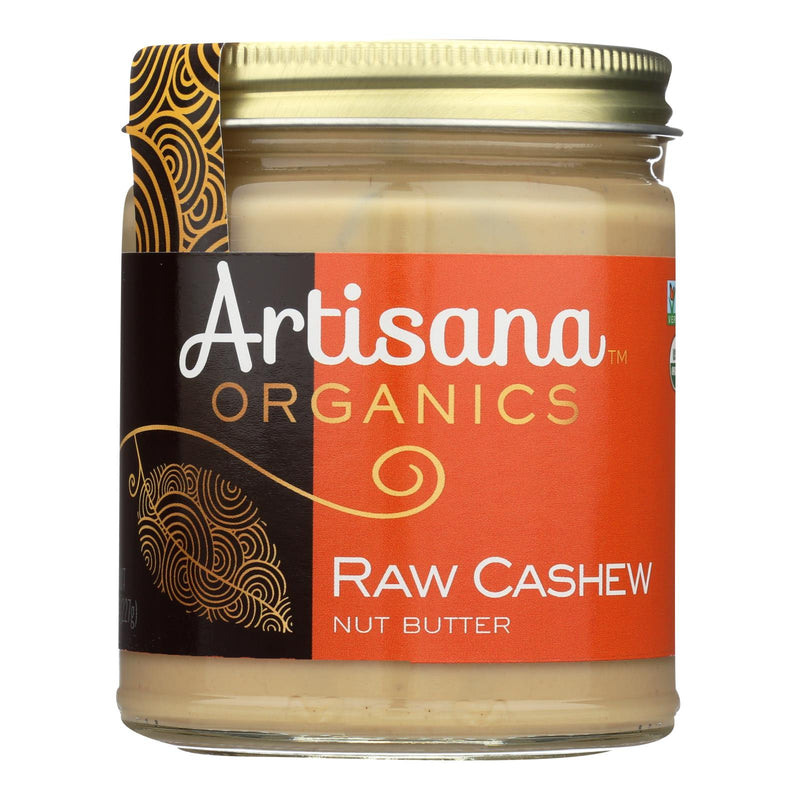 Artisana Organic Cashew Butter, 8 Oz (Pack of 6) - Cozy Farm 