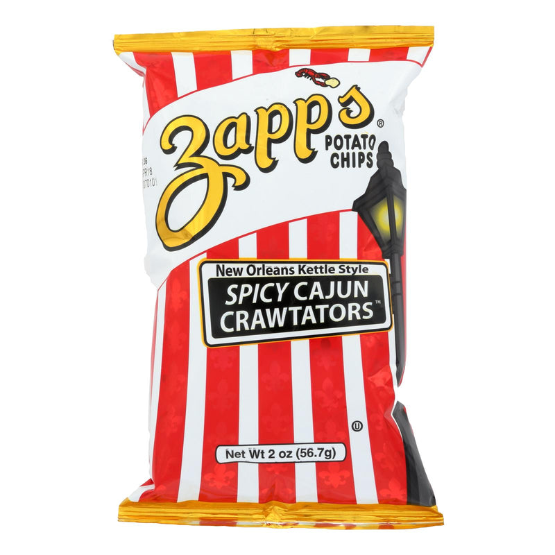 Zapp's Potato Chips (Pack of 25) - Cajun Crawtator Flavor - 2oz - Cozy Farm 