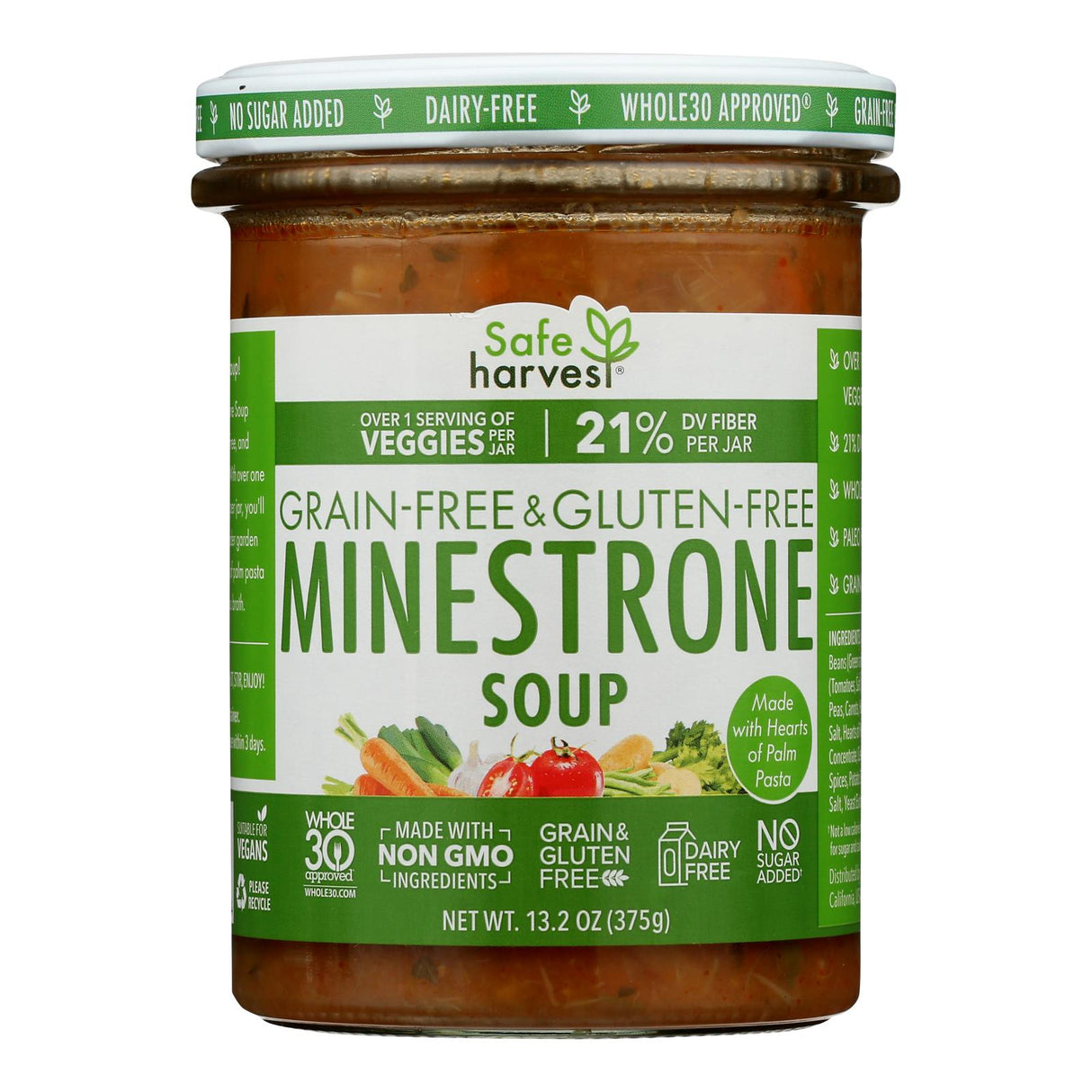 Safe Catch - Soup Minest(e) Green Free Gluten Free (Pack of 6) 13.2 Oz - Cozy Farm 