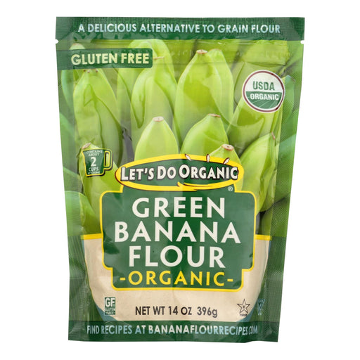 Let's Do Organic Organic Flour - Green Banana (Pack of 6) 14 Oz - Cozy Farm 