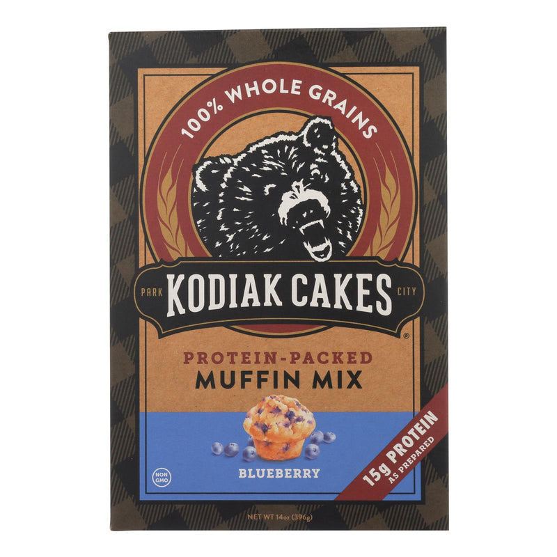 Kodiak Cakes Blueberry Protein-Packed Muffin Mix (Pack of 6) - 14 Oz - Cozy Farm 
