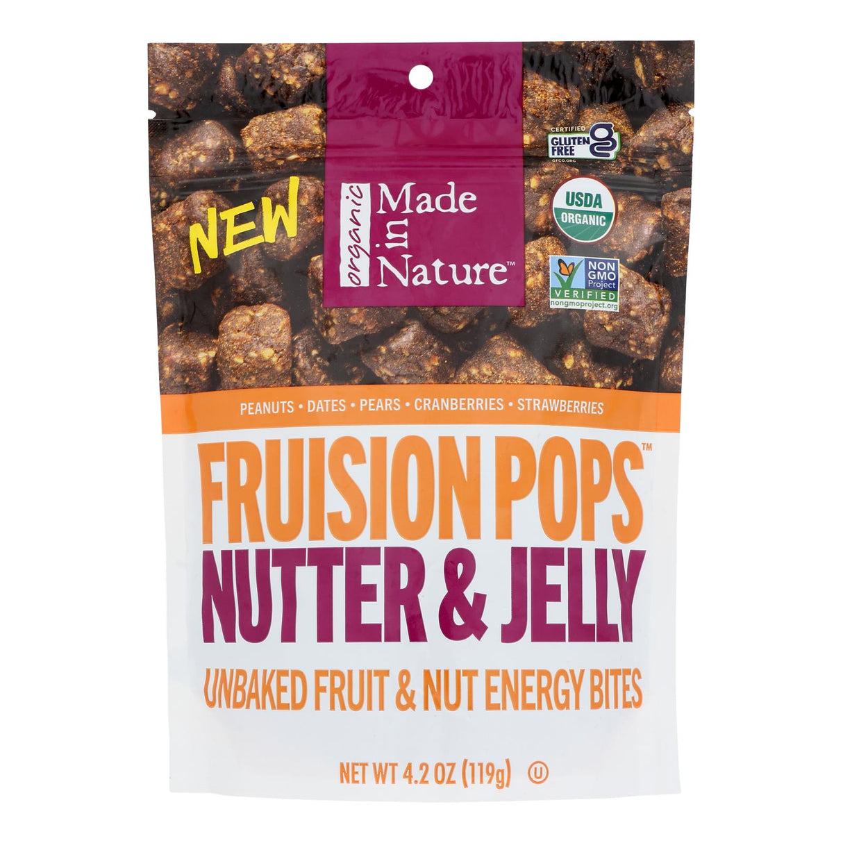 Made In Nature - Fruision Pop'N'tr Jely 4.2 Oz (Pack of 6) - Cozy Farm 