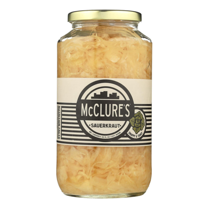 McClure's Sauerkraut (Pack of 6) 32 Fl Oz - Cozy Farm 