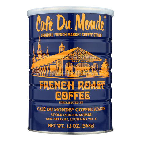 Cafe Du Monde French Roast Coffee: Bold New Orleans Flavor, 100% Arabica, 13 Oz. Cans (Pack of 12) - Cozy Farm 
