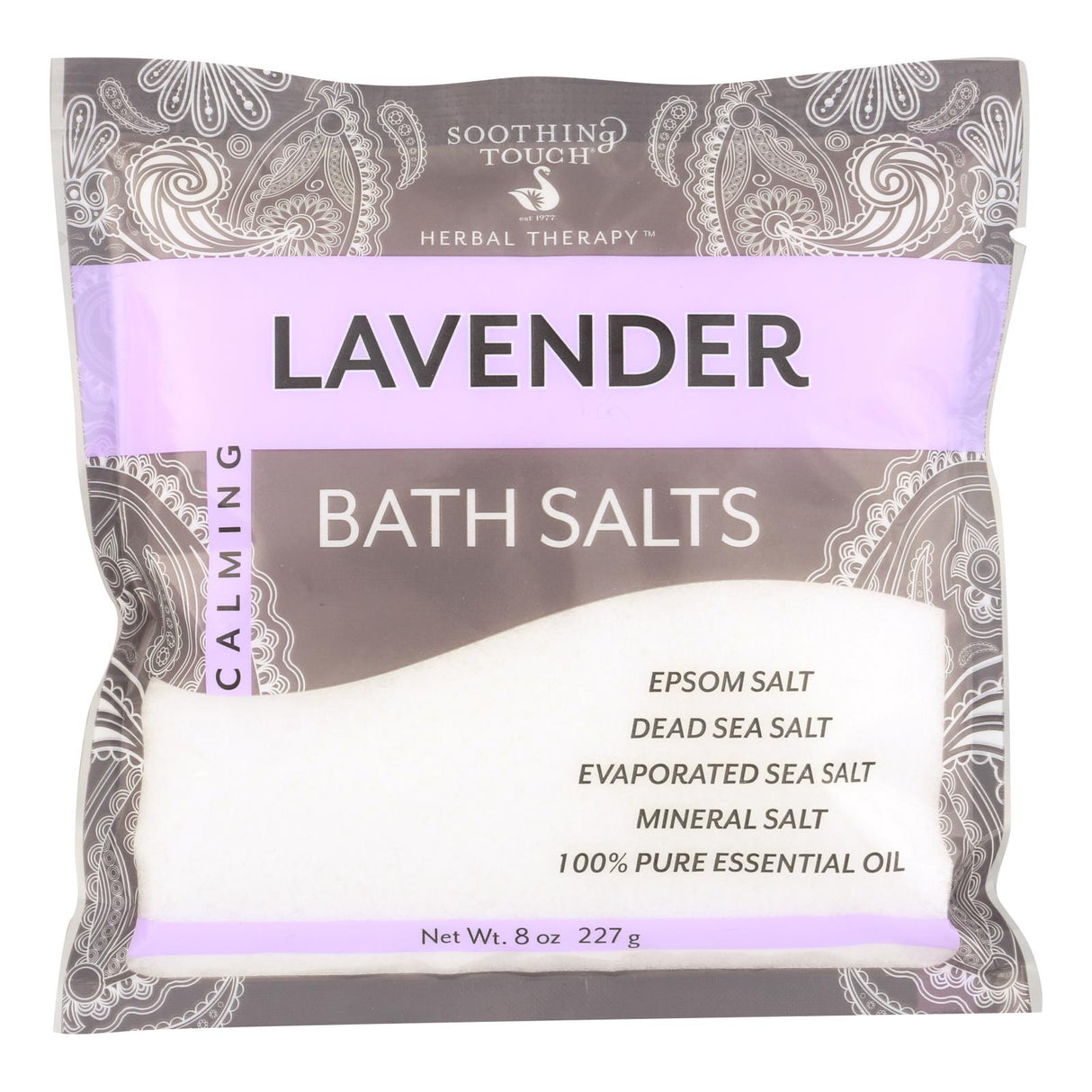 Soothing Touch Lavender-Scented Bath Salts (Pack of 6 - 8 Oz.) - Cozy Farm 