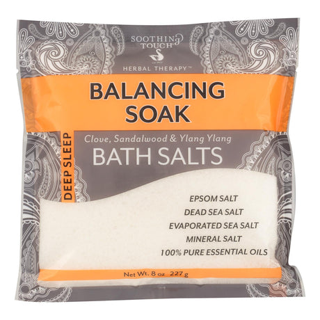Soothing Touch Balancing Soak Bath Salts, 6x 8 Oz Packs - Cozy Farm 