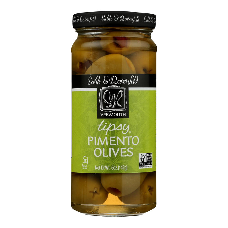 Sable & Rosenfeld Pimento Olives (Pack of 6) - 5 Oz - Cozy Farm 