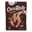 Sun Tropics Coco Rolls Espresso (12 Pack) | 4 Oz Rolled Coconut Wafers - Cozy Farm 