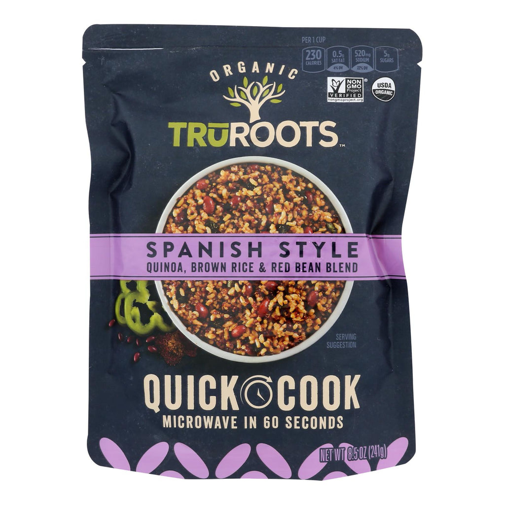 Truroots Organic Quinoa, Brown Rice & Red Bean Blend (Pack of 8) - 8.5 Oz - Cozy Farm 
