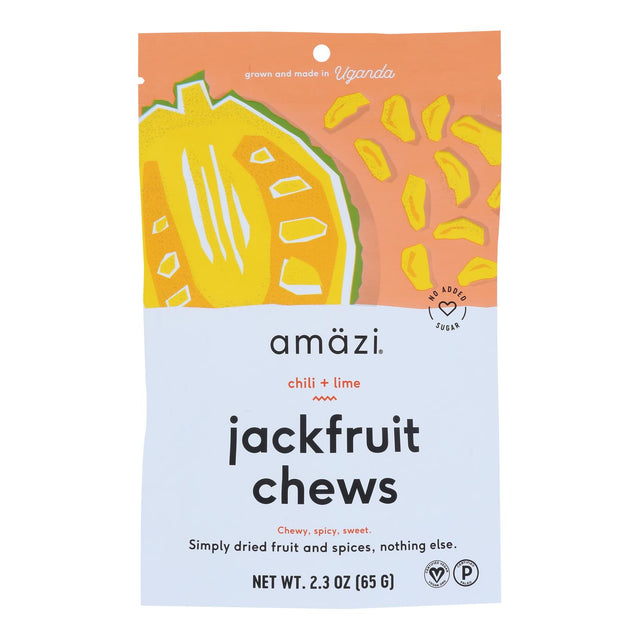 Amazi Foods (Pack of 6) Jackfruit Chws Chili Lime - 2.3 Oz - Cozy Farm 