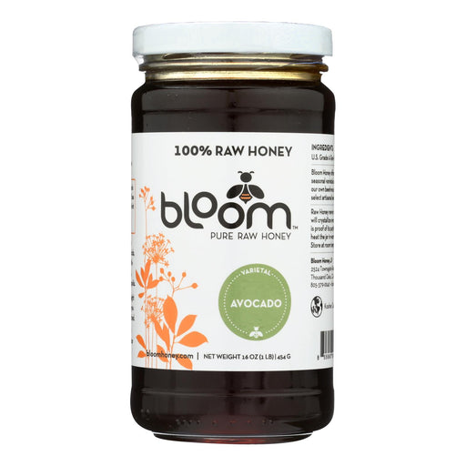 Bloom Honey (Pack of 6) - 16 Oz Avocado Honey - Cozy Farm 