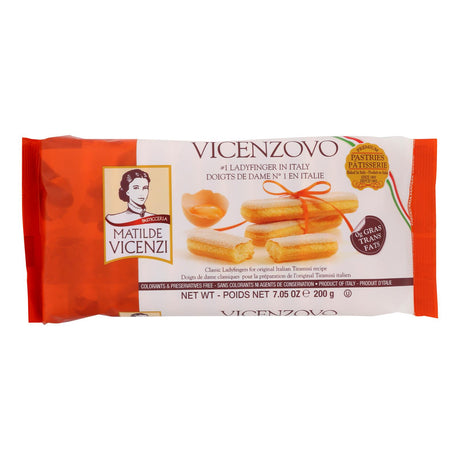 Vicenzi Ladyfingers Cookie (Pack of 12) 7.05 Oz - Cozy Farm 