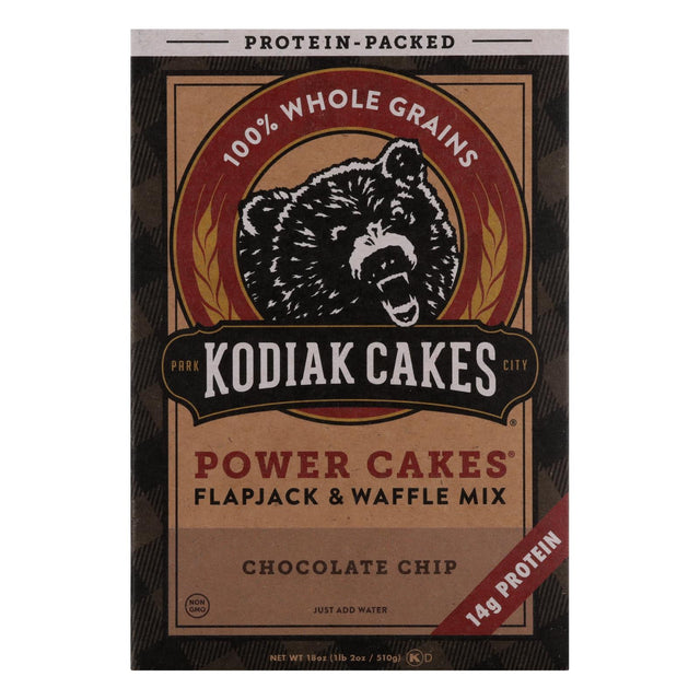 Kodiak Cakes Flapjack & Waffle Mix, High-Protein, Whole-Grain Oats, 6 Pack of 18 Oz Boxes - Cozy Farm 
