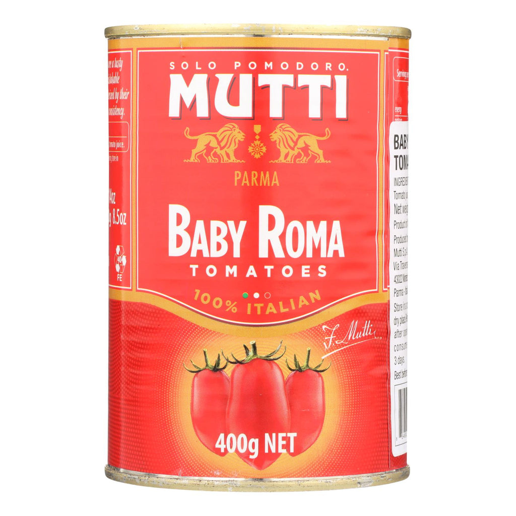Mutti Parma (Pack of 12) Baby Roma Tomatoes - 14 Oz - Cozy Farm 