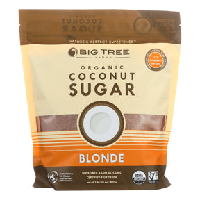 Big Tree Farms Organic Blonde Coconut Sugar, 32 Oz. (Pack of 6) - Cozy Farm 