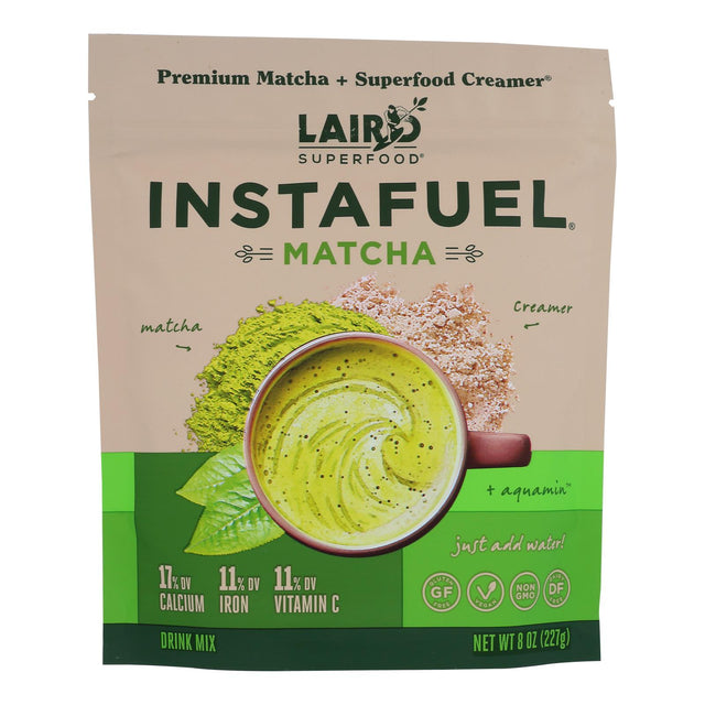 Laird Superfood Instafuel Matcha (6 x 8 oz) - Cozy Farm 