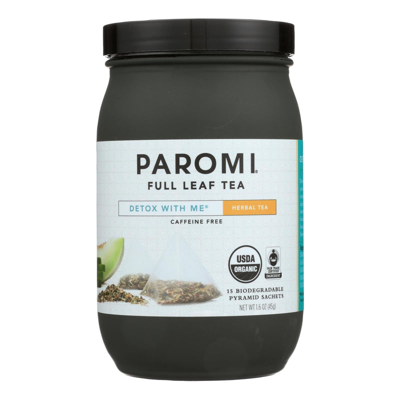 Paromi Tea Detox With Me Caffeine-Free 15-Bag Pack - Cozy Farm 