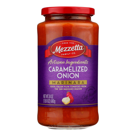 Mezzetta Creamy Caramelized Onion Pasta Sauce, 6 - 24 fl oz Jars - Cozy Farm 