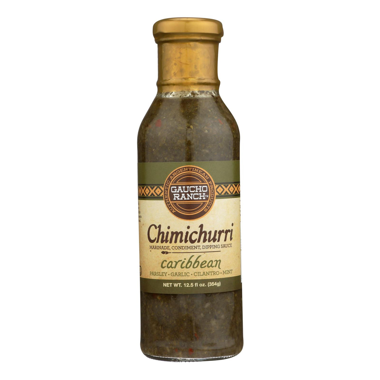 Gaucho Ranch Caribbean Chimichurri, 6-Pack, 12.5 Fl Oz - Cozy Farm 