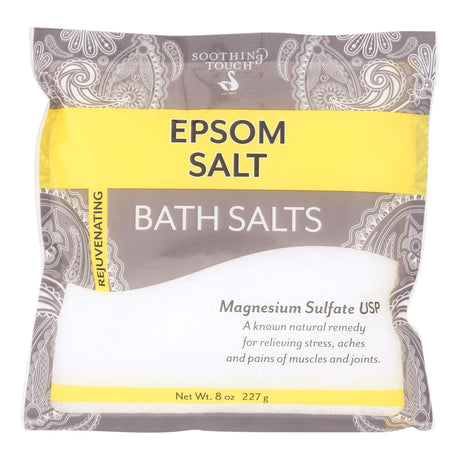 Soothing Touch Unscented Epsom Bath Salts (Pack of 6 - 8 Oz.) - Cozy Farm 