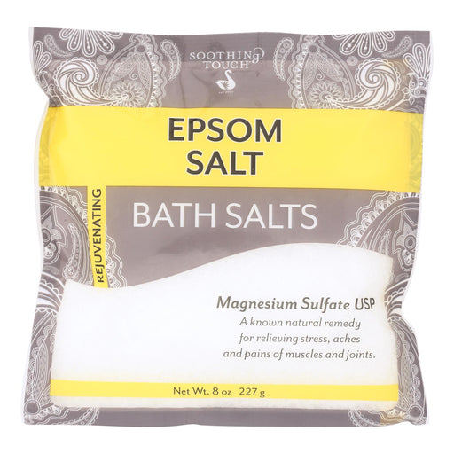 Soothing Touch Bath Salts - Unscented Epsom (Pack of 6) 8 Oz - Cozy Farm 