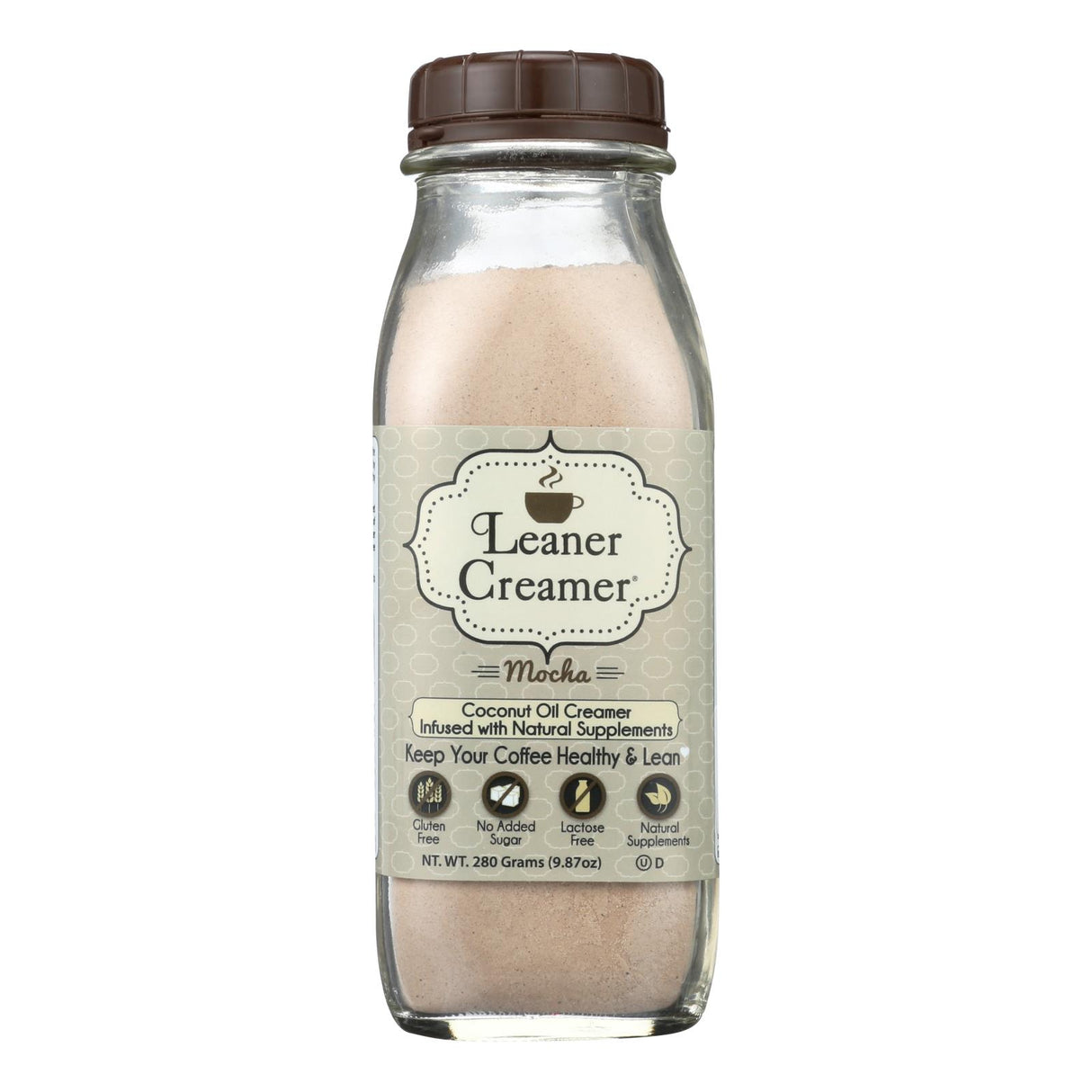 Leaner Creamer Mocha CRM 6-Pack 9.87 oz - Cozy Farm 