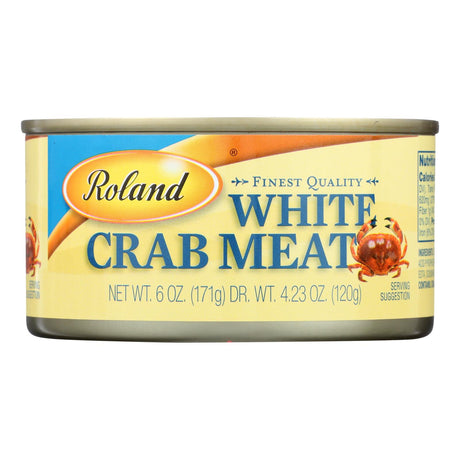 Roland Finest Quality White Crab Meat - 6 Oz. Can - Cozy Farm 