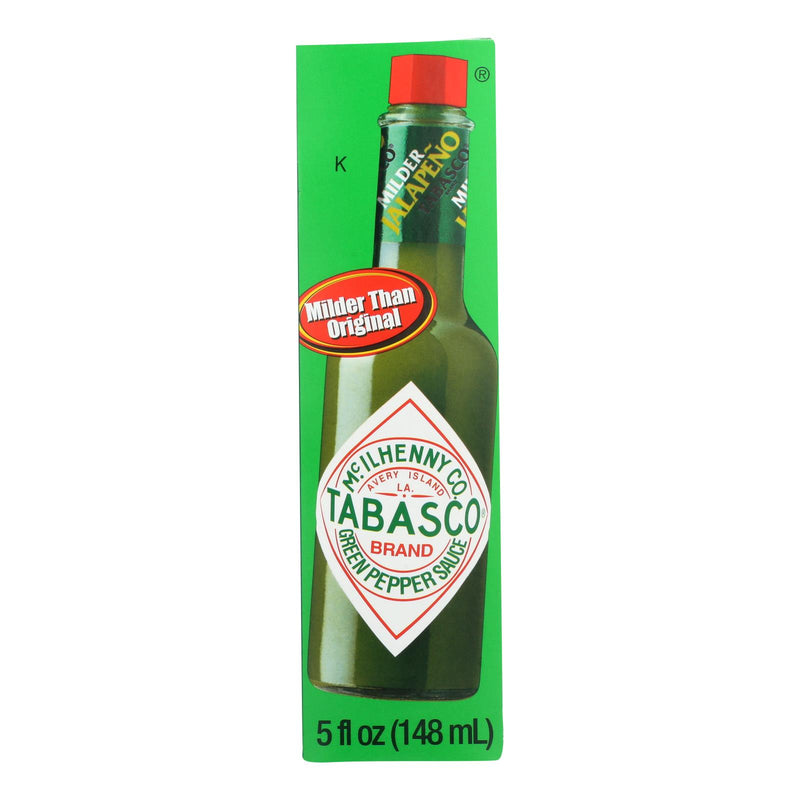 Tabasco Green Pepper Sauce, Spicy Blend of Green Pepper & Cayenne, 5 Oz Bottles, Pack of 12 - Cozy Farm 