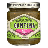 Desert Pepper Trading Salsa Cantina Hot Green 16 Oz (Pack of 6) - Cozy Farm 