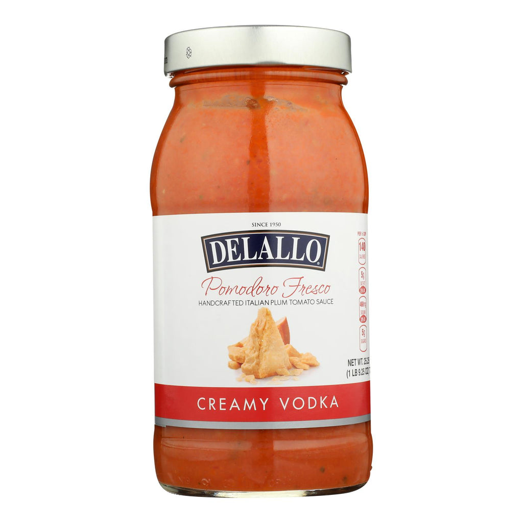 Delallo Sauce Fresco Vodka (Pack of 6) 25.25 Fl Oz - Cozy Farm 