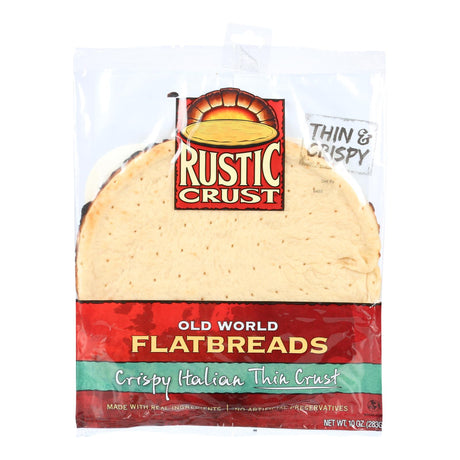 Rustic Crust Thin Crust Flatbreads (Pack of 8) - Cozy Farm 