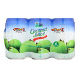Amy and Brian Coconut Water Pulp Free, 4 Pack x 10 Fl Oz - Cozy Farm 