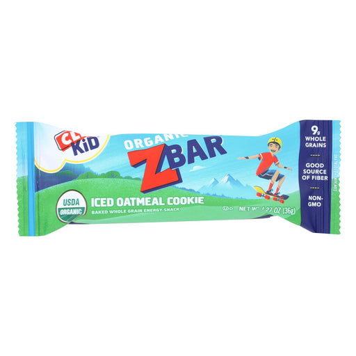 Clif Bar Organic Clif Kid Zbar - Iced Oatmeal Cookie (Pack of 18) 1.27oz Bars - Cozy Farm 
