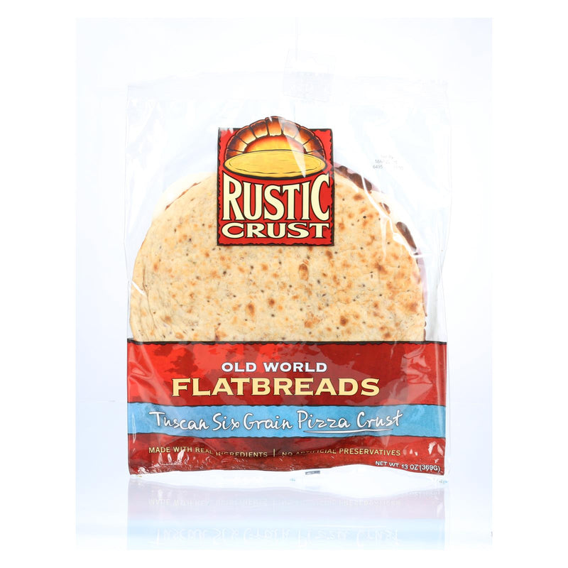 Rustic Crust Pizza Crust - Tuscan Six Grain (Pack of 8) - 13 Oz - Cozy Farm 