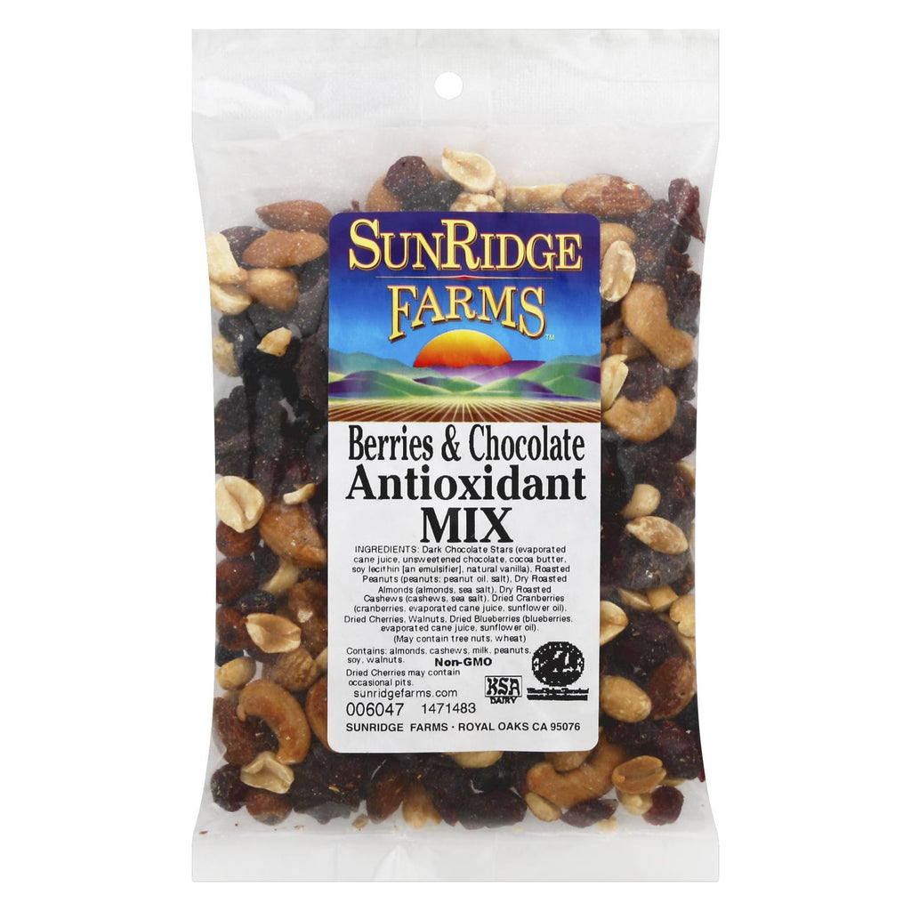 Sunridge Farms Berries 'n Chocolate Antioxidant Mix (Pack of 16) - 1lb - Cozy Farm 