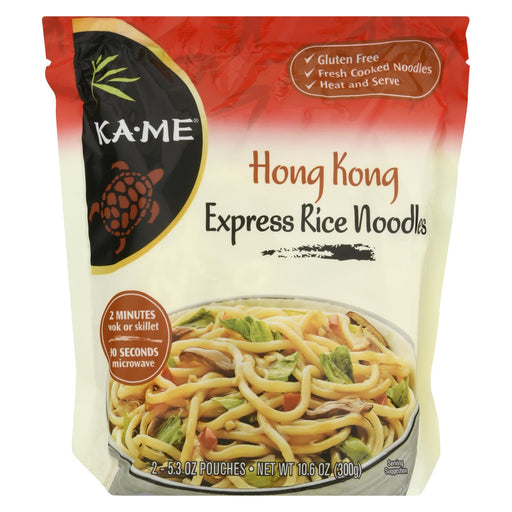 Ka'me Rice Noodles Hong Kong (Pack of 6) 10.6 Oz - Cozy Farm 
