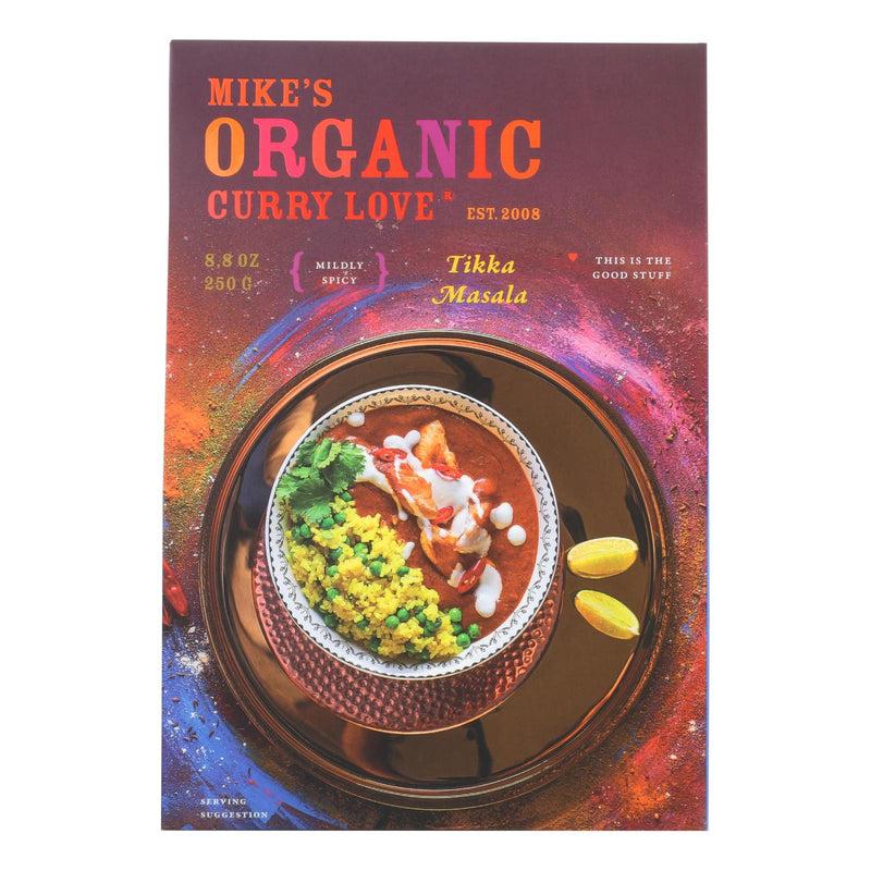 Mike's Organic Curry Love (Pack of 6) 8.8oz Tikka Masala Spice - Cozy Farm 