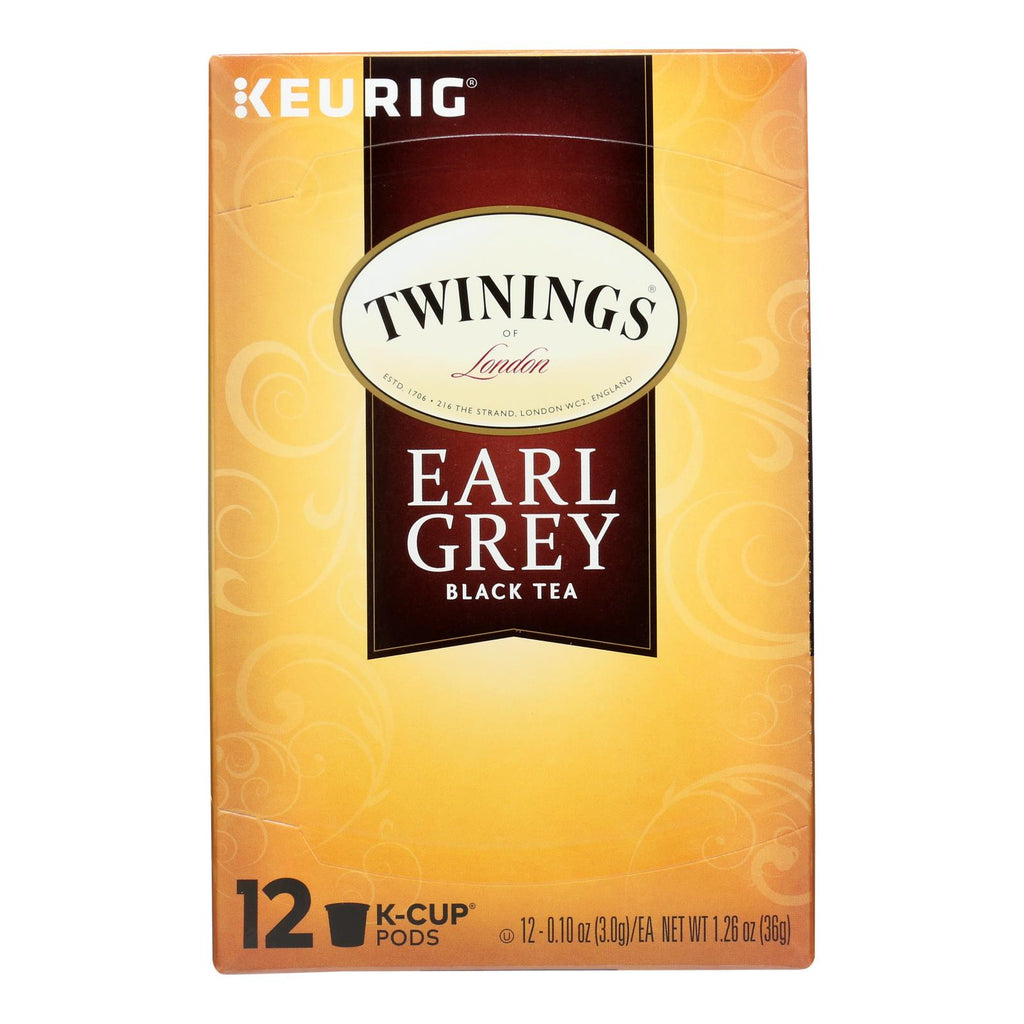 Twinings Tea Black Tea - Earl Grey (Pack of 6) 12-Ct - Cozy Farm 
