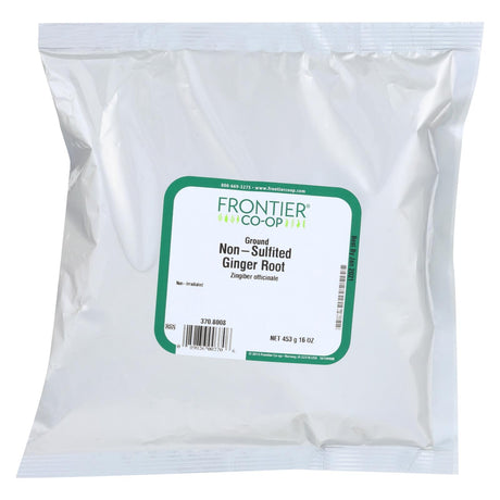 Frontier Herb Ginger Root Powder - 1 lb Ground Bulk - Cozy Farm 