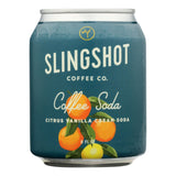 Slingshot Coffee Citrus Vanilla Cream Coffee Soda (Pack of 12) 8 Fl Oz - Cozy Farm 