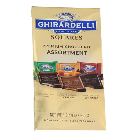 Ghirardelli Chocolate Squars, Premium Chocolat Assortmnt (Pack of 6) - 4.85 Oz - Cozy Farm 