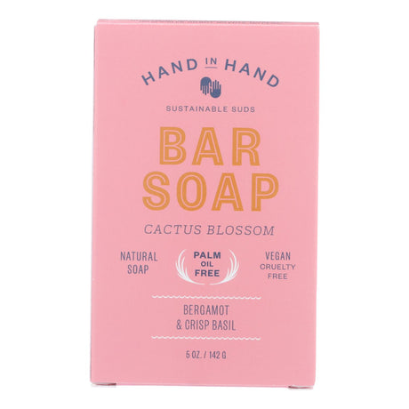 Hand In Hand Cactus Blossom Bar Soap (5oz) - Cozy Farm 