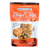 Pretzel Crisp Buffalo Wing Thin Crunchy Pretzels (Pack of 12) 7.2 Oz - Cozy Farm 