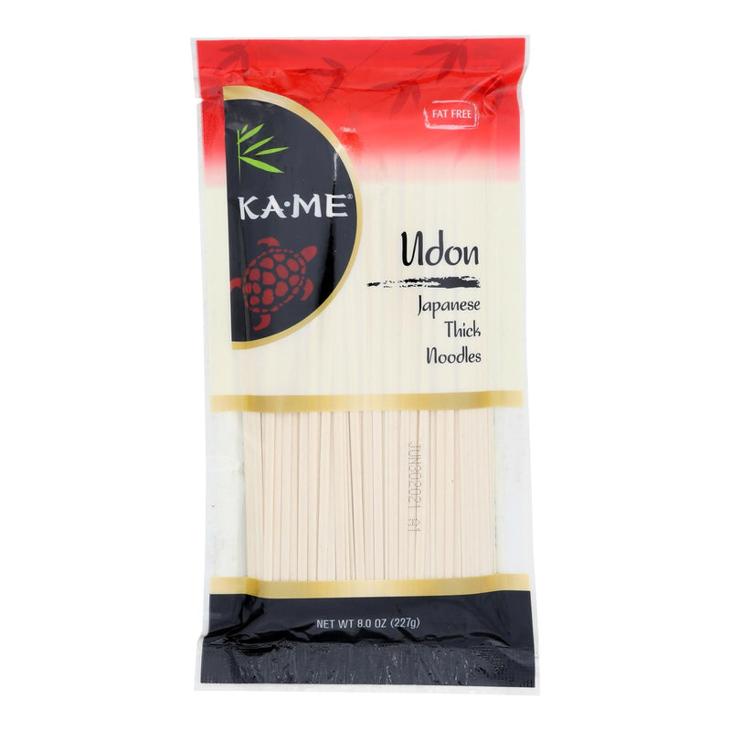 Ka'me Udon Japanese Thick Noodles  - 8 Oz (Pack of 12) - Cozy Farm 