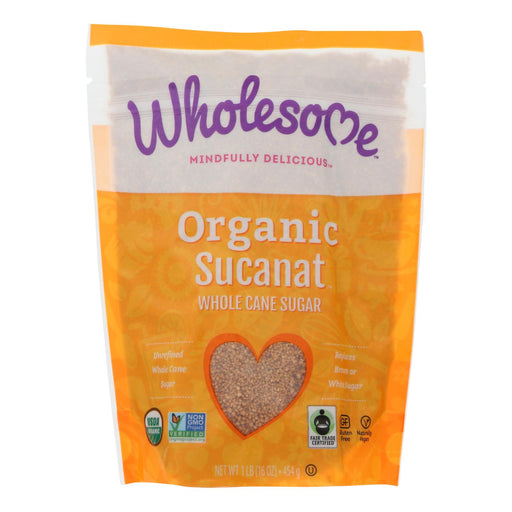 Wholesome Sweeteners Dehydrated Cane Juice - Organic - Sucanat (Pack of 12 Lbs) - Cozy Farm 