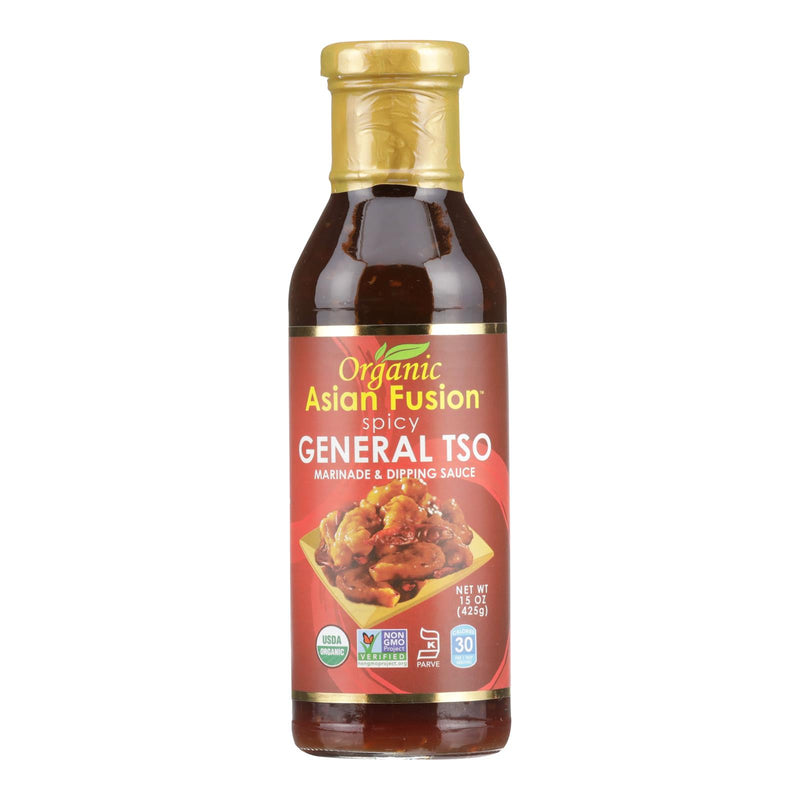 Asian Fusion Sauce - General Tso (Pack of 6) - 15 Fl Oz. - Cozy Farm 